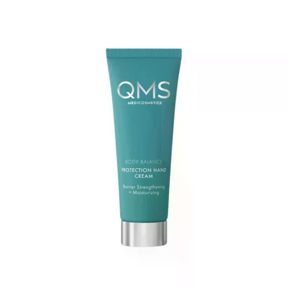 Купити інтенсивно зволожуючий крем для рук QMS Medicosmetics Body Balance Protection Hand Cream 75 мл з доставкою по Україні.