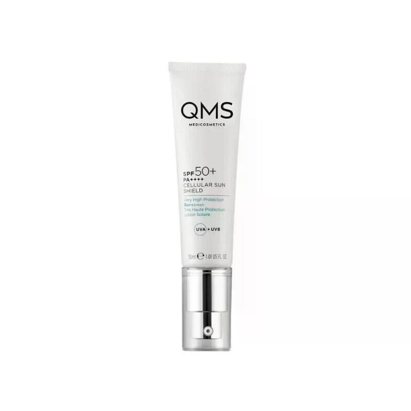 Купити сонцезахисний крем QMS MedicosmeticsDerma Expert Cellular Sun Shield Fluid SPF 50 + PA ++++ 30 мл з доставкою по Україні.