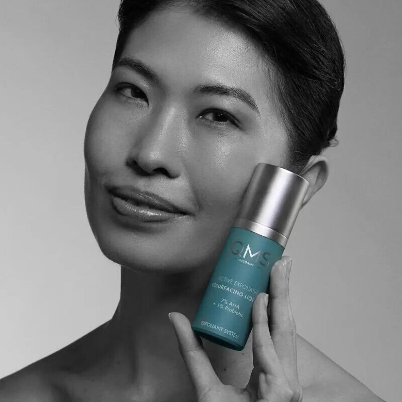 QMS MedicosmeticsExfoliant System 7% AHA Active Exfoliant Resurfacing Liquid 30 мл – Пілінг на основі AHA-кислот та ферментів - Зображення 3