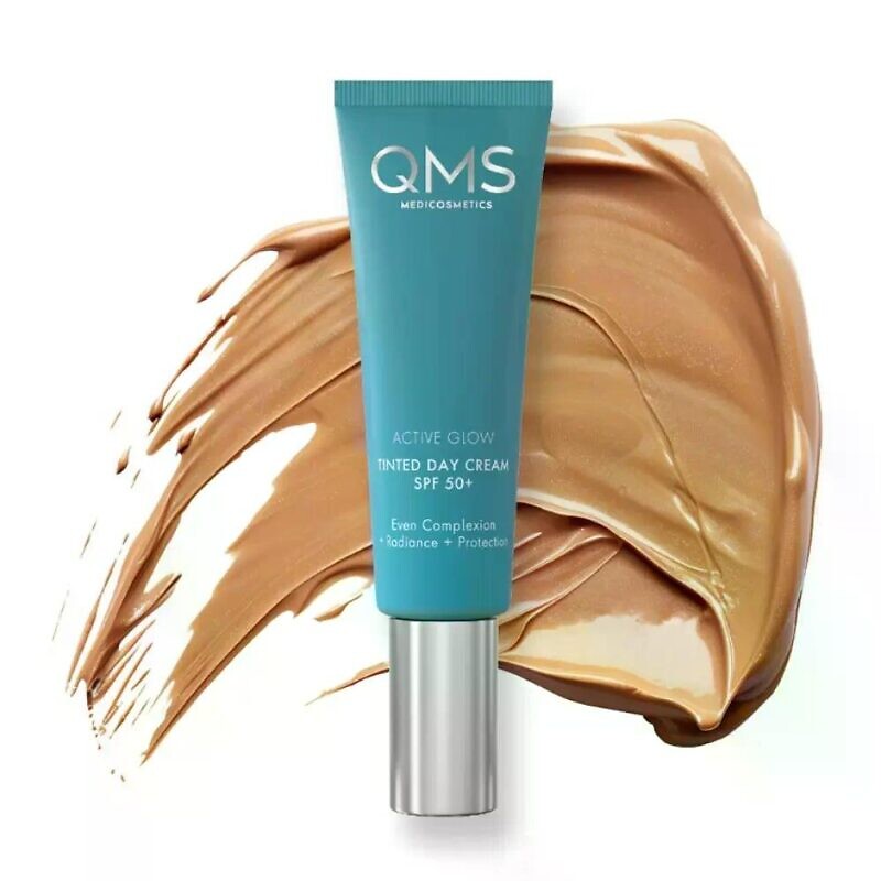 QMS MedicosmeticsPerfect Radiance Active Glow Tinted Day Cream SPF 50+ 50 мл – Денний крем з тонуючим ефектом та високим фактором сонцезахисту - Зображення 2