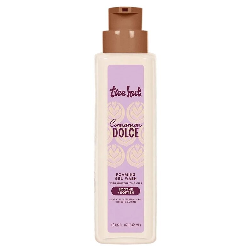 Tree Hut Cinnamon Dolce Foaming Gel Wash 532 мл – Гель для душу