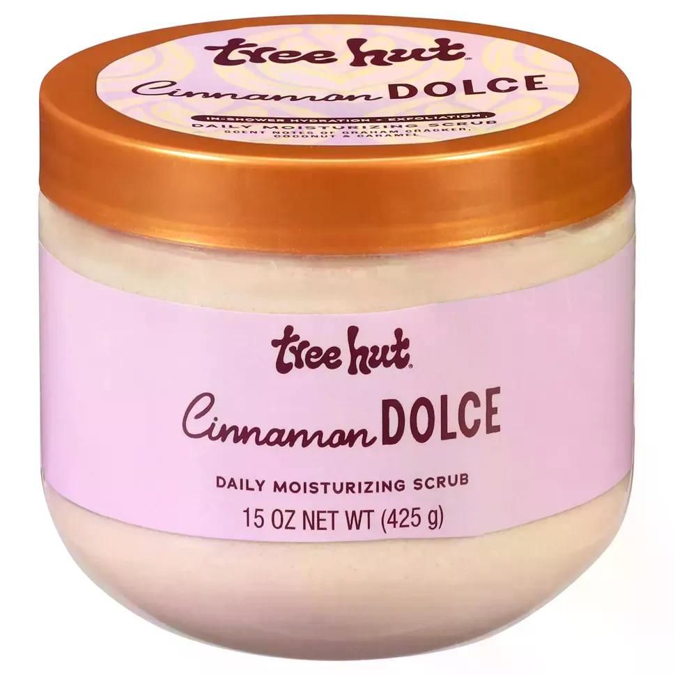 tree-hut-cinnamon-dolce-moisturizing-scrub-425-hr-zvolozhuvalnyy-skrab-dlia-tila Купити зволожувальний скраб для тіла Tree Hut Cinnamon Dolce Moisturizing Scrub 425 гр з доставкою по Україні.