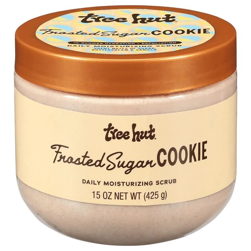 Купити зволожувальний скраб для тіла Tree Hut Frosted Sugar Cookie Moisturizing Scrub 425 гр з доставкою по Україні.