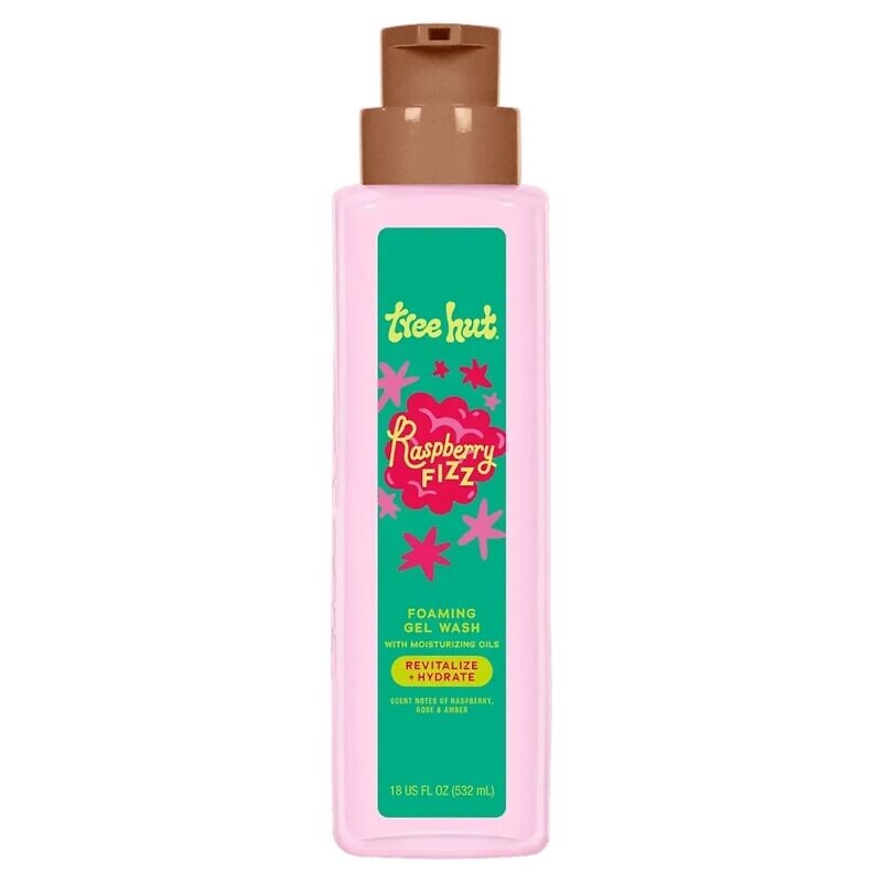 Купити гель для душу Tree Hut Raspberry Fizz Foaming Gel Wash 532 мл з доставкою по Україні.