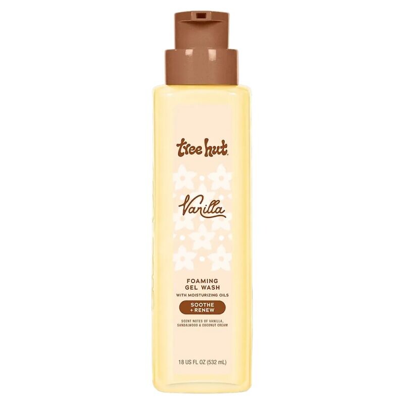 Купити гель для душу Tree Hut Vanilla Foaming Gel Wash 532 мл з доставкою по Україні.