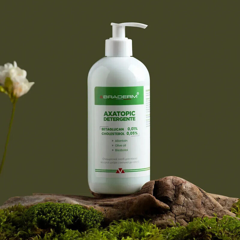 Braderm Axatopic Gel 500 мл – Делікатний засіб для очищення шкіри - Зображення 3