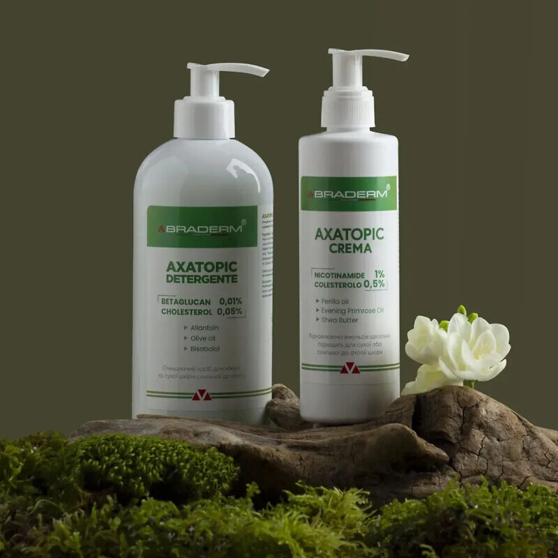 Braderm Axatopic Cream 500 мл – Зволожувальна емульсія миттєвої дії - Зображення 4