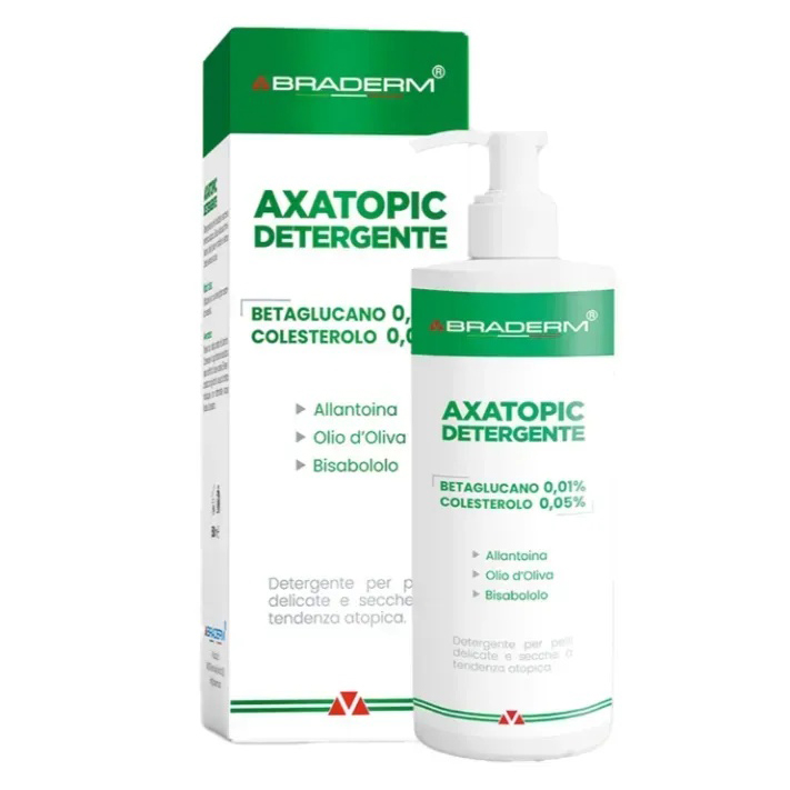 Купити делікатний засіб для очищення шкіри Braderm Axatopic Gel 500 мл з доставкою по Україні.