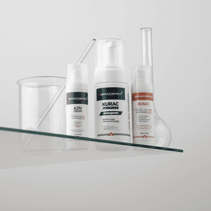 Braderm Rosac Cream 30 мл – Заспокійливий крем для чутливої шкіри - Зображення 3