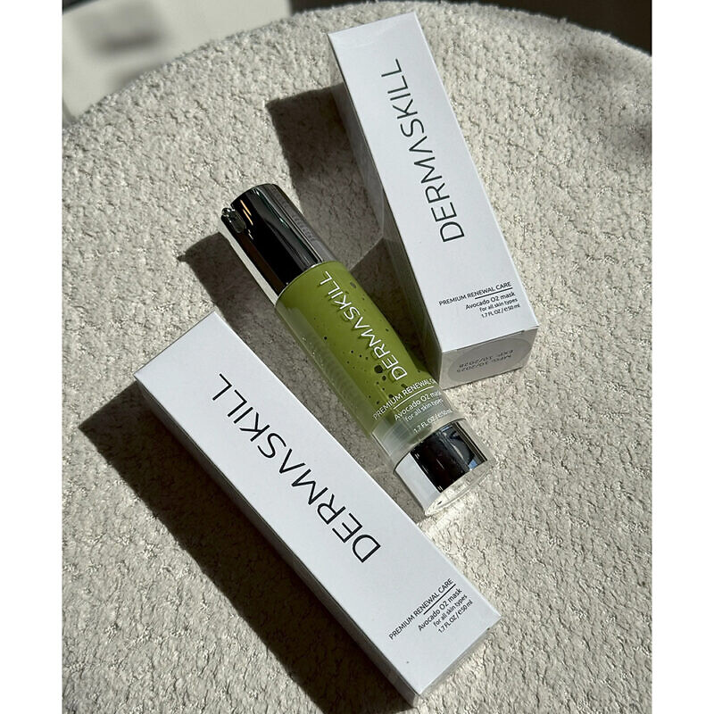 Dermaskill Avocado O2 Mask 50 мл – Киснева маска для шкіри з екстрактом авокадо - Зображення 2