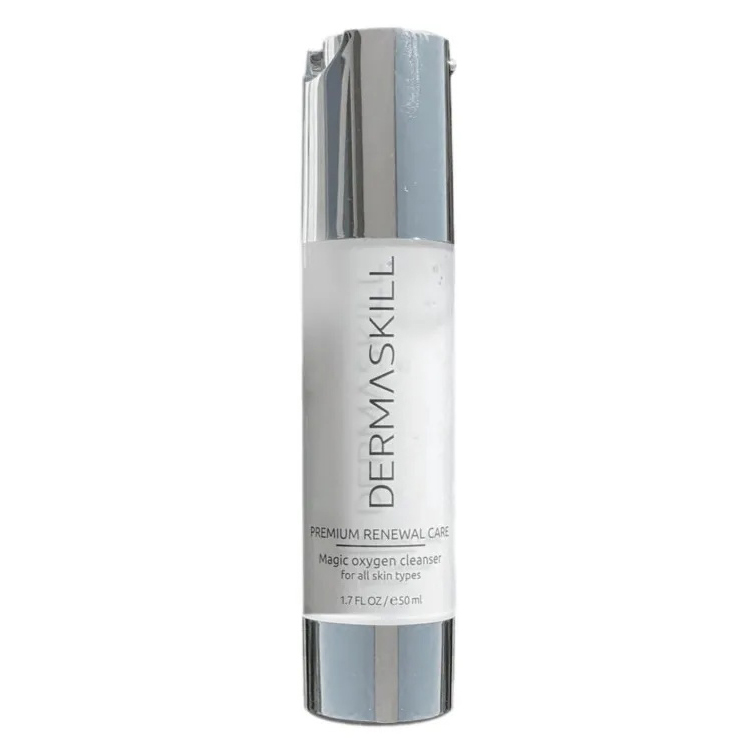 Купити кисневий очищуючий гель для обличчя Dermaskill Magic Oxygen Cleanser 50 мл з доставкою по Україні.