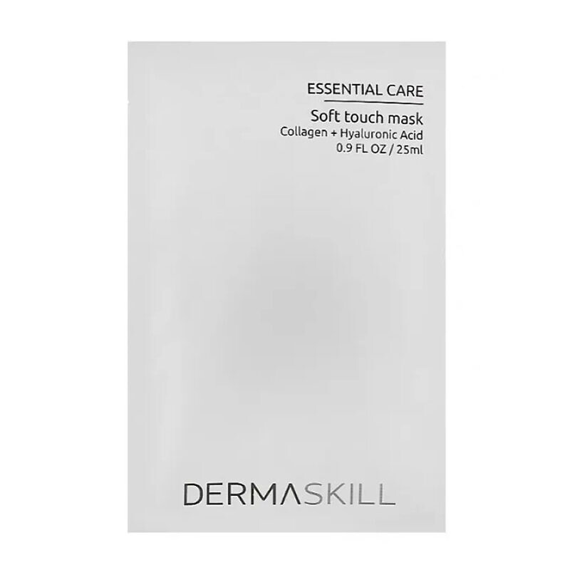 Купити набір тканинних масок з колагеном і гіалуроновою кислотою Dermaskill Soft Touch Mask з доставкою по Україні.