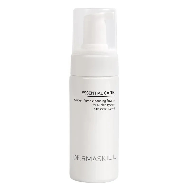 Купити очищувальну пінку для всіх типів шкіри Dermaskill Super Fresh Cleansing Foam For All Skin Types 100 мл з доставкою по Україні.